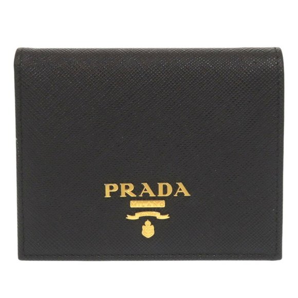 PRADA Black Saffiano Wallet - Picture 1 of 9